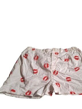 Vintage Addiction Mens Boxer Kissy Lip Austin Powers sz L Sexy Red Hot Lover